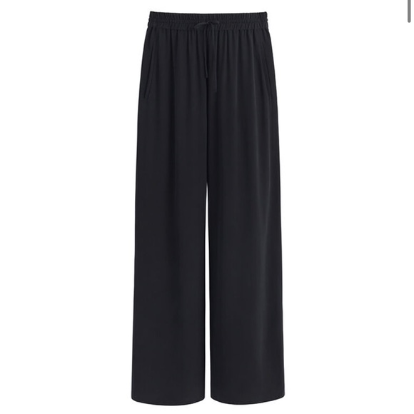 & Other Stories Pants - & other stories Black wide leg pants